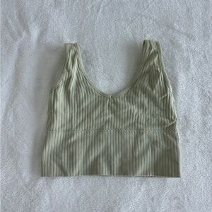Sage green tank top Urban Outfitters